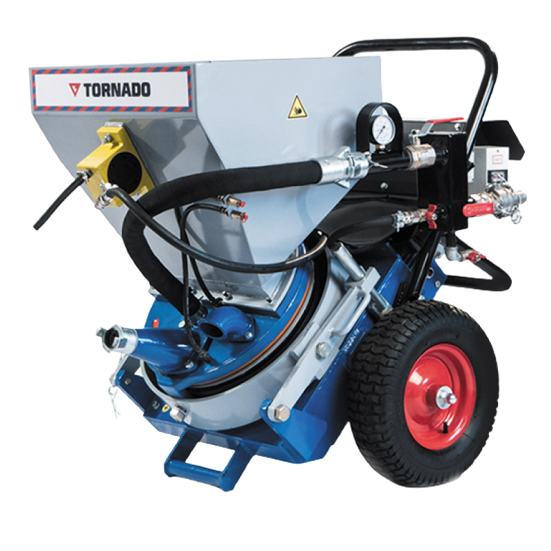 AC1 drymix shotcrete machine Tornado Shotcrete Equipment