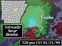BeebeMcRae, AR F3 Tornado January 21, 1999 Tornado Talk