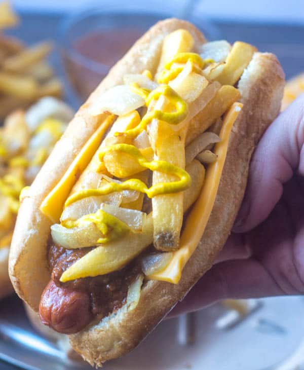 Loaded Hot Dogs {An Overthetop Hot Dog Recipe}
