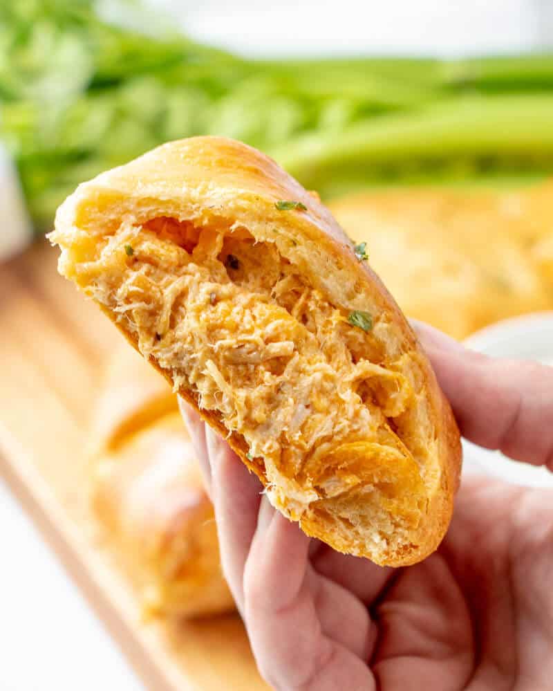 Buffalo Chicken Crescent Ring Tornadough Alli