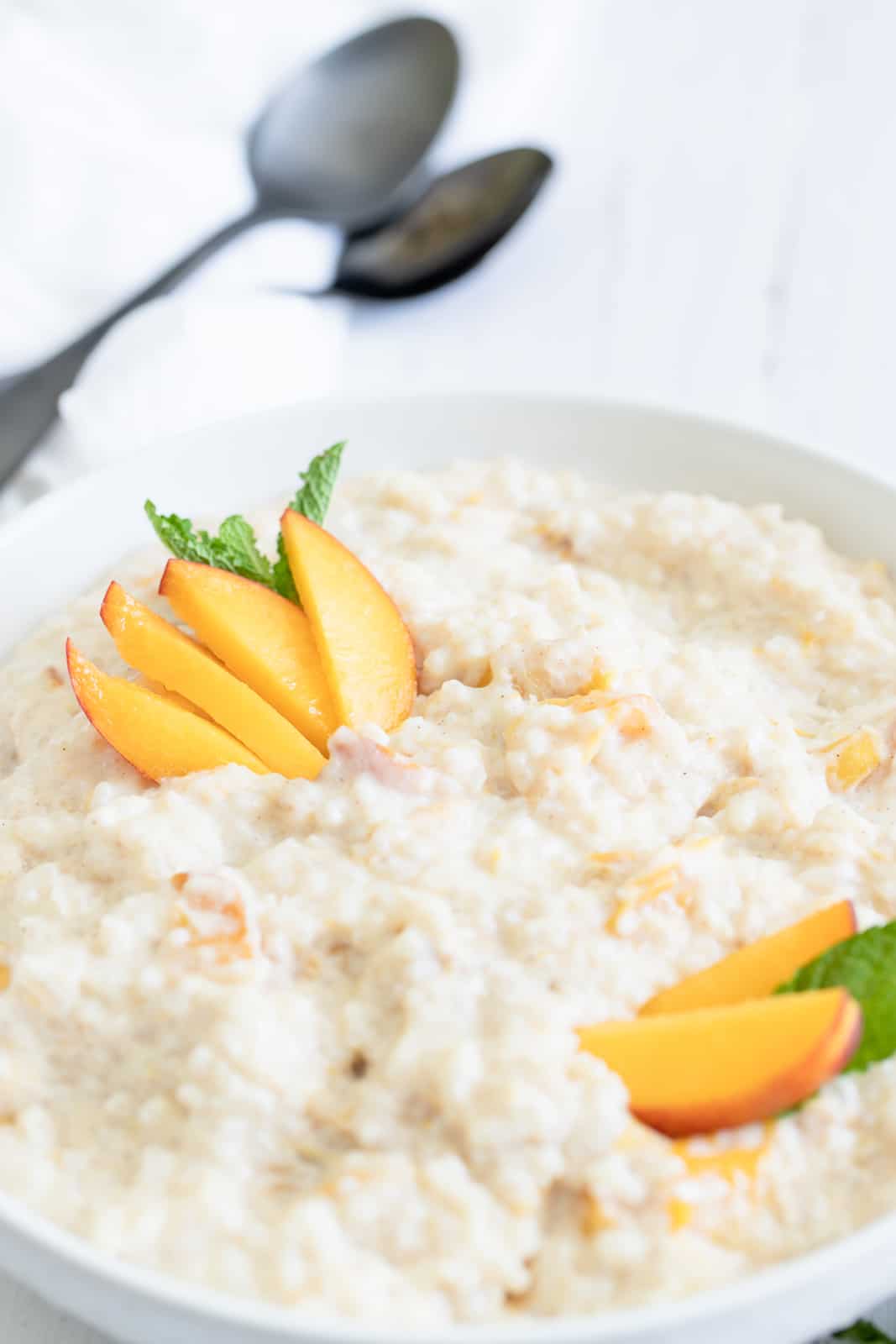 Peach Rice Pudding Recipe Tornadough Alli