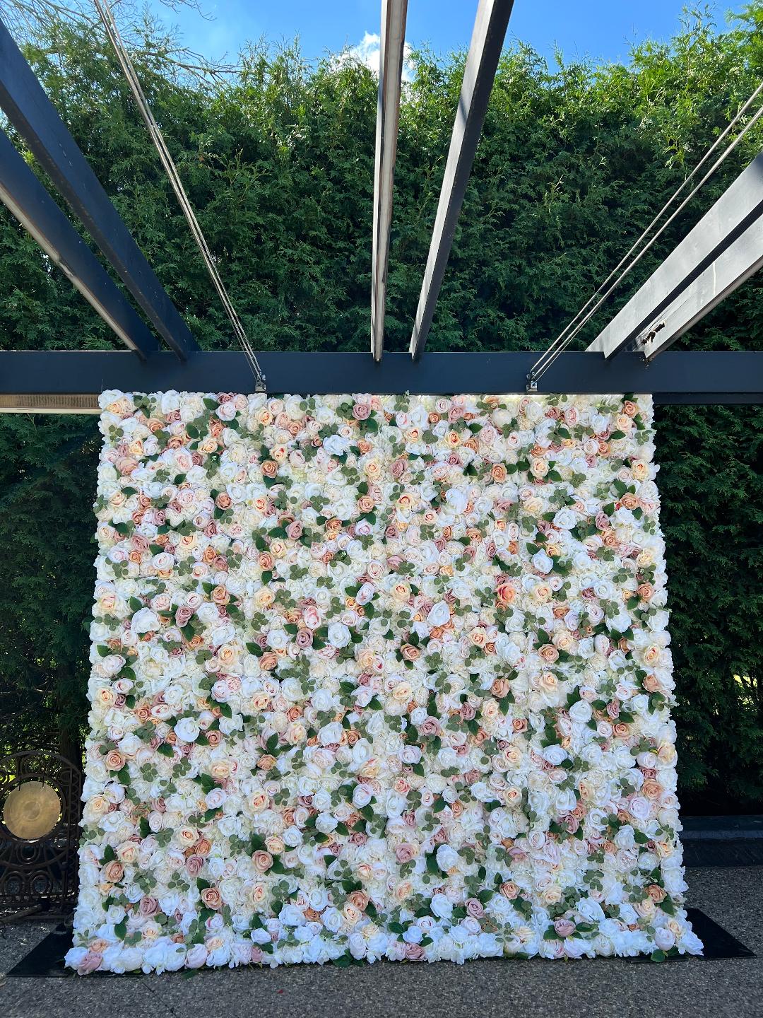 Hamilton Flower Wall Rental