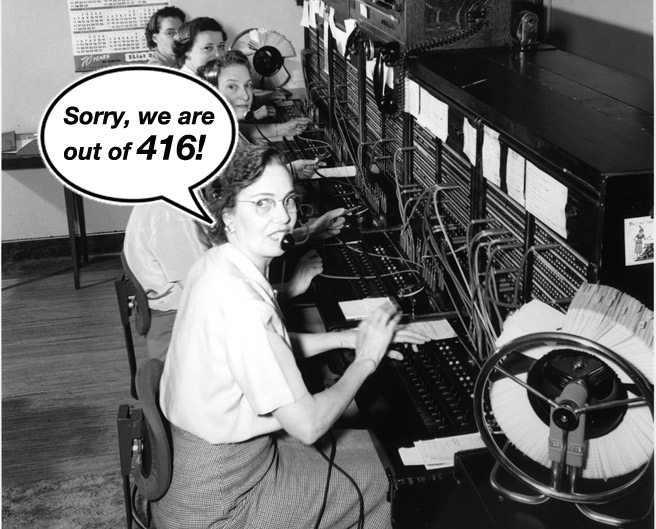 CONFIRMED Toronto gets two new area codes—416 and 647, meet 437 and 387