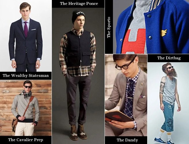 Six male style archetypes inspired by Toronto shop owners’ disdain for heritage dressing and fun
