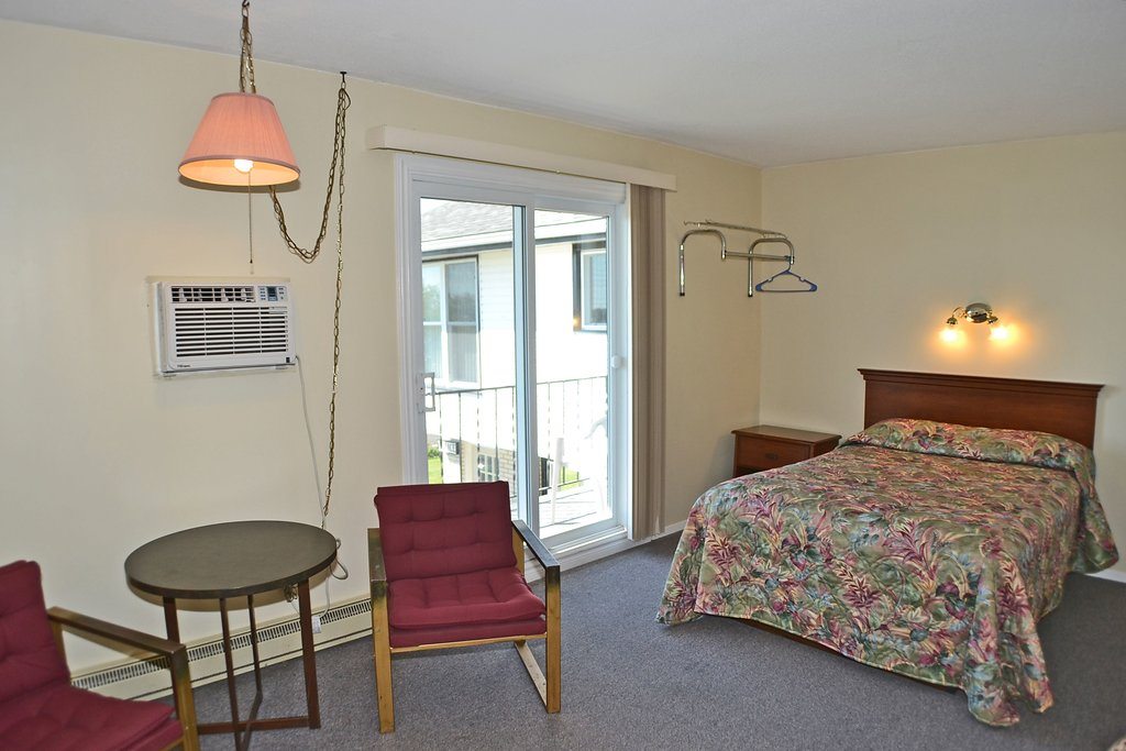 Inside the June Motel, a boutique roadside inn in Prince