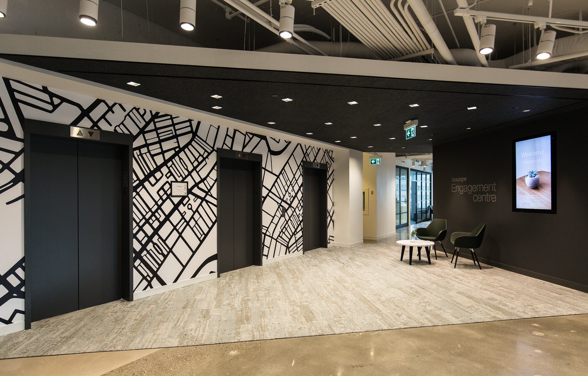 This office furniture company's new downtown office doubles as a showroom