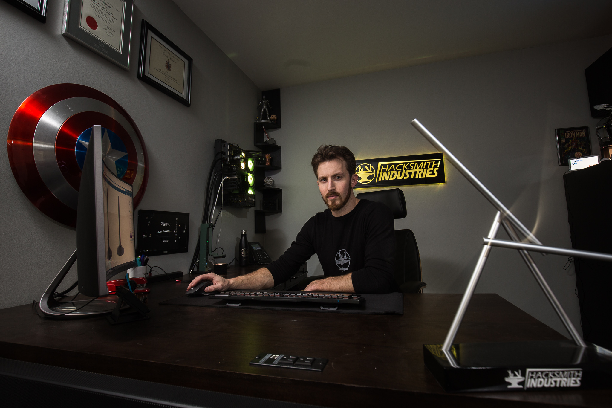 Famous How James Hobson (a.k.a. The Hacksmith) brings in six