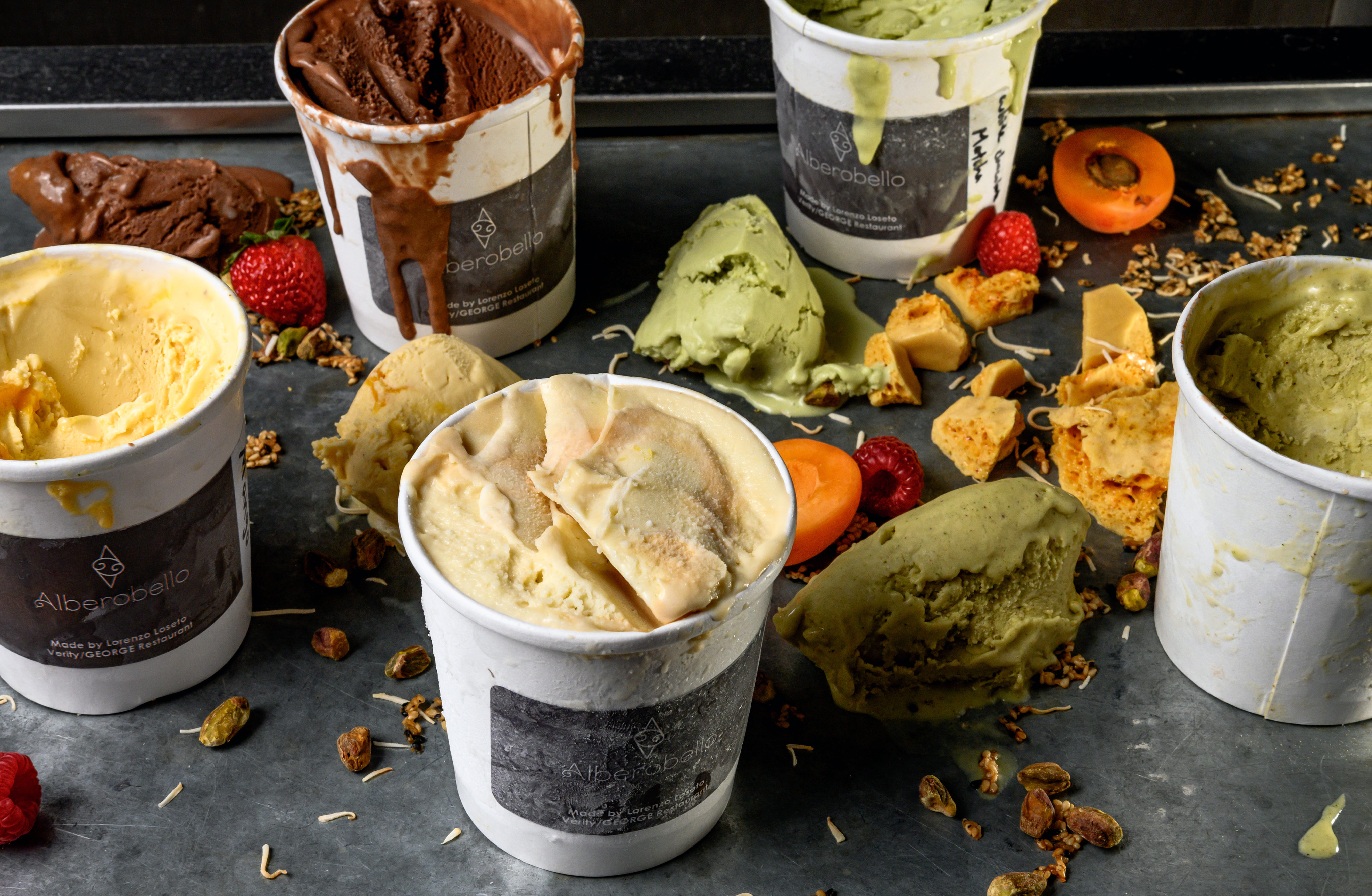 Sortof Secret Alberobello Gelato, chef Lorenzo Loseto's new line of