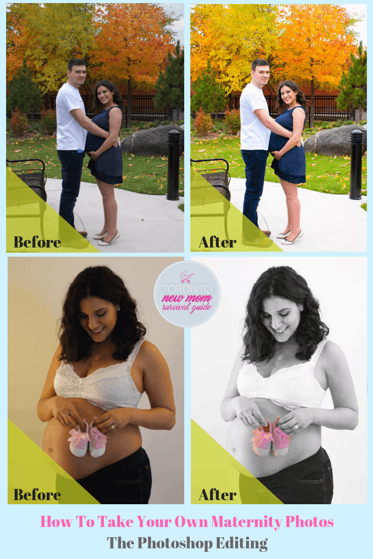 How To Take Your Own Maternity Photos