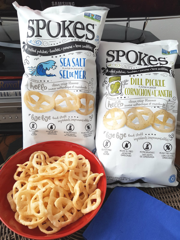 SPOKES Air Puffed Potato Snacks a Healthy Snack Option