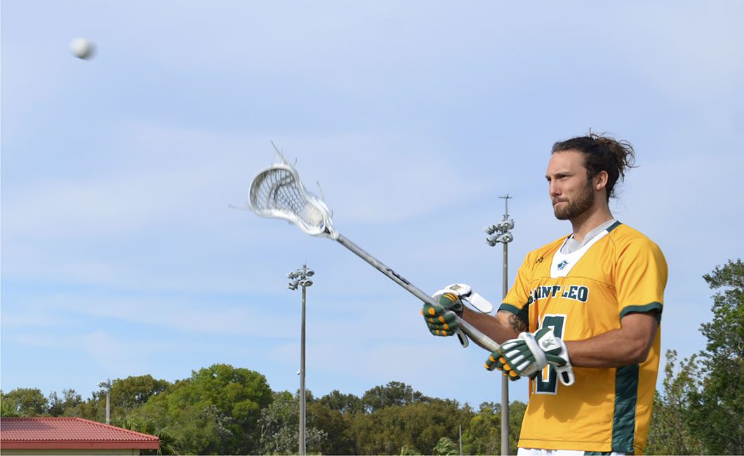 Saint Leo's Preeschl finding ways to mesh his major with his lacrosse