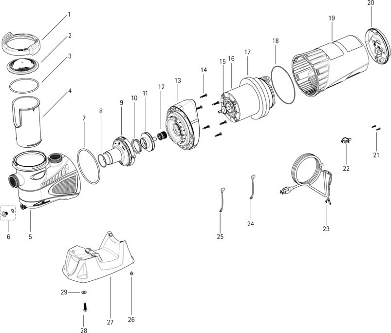 Jacuzzi Sharkwave Abovbeground Pool Pump Toronto Pool Supplies