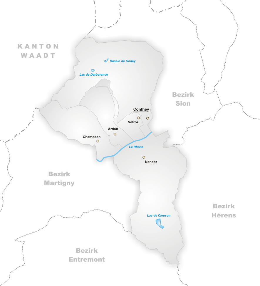 Carte Valais Central 🌍 Valais Central 95 activités et Loisirs en Famille en 2020
