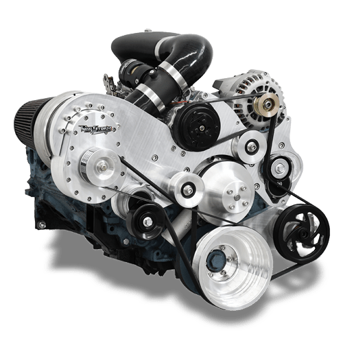 Small Block MOPAR & LA 318360 Single Charger PLUS KIT TorqStorm