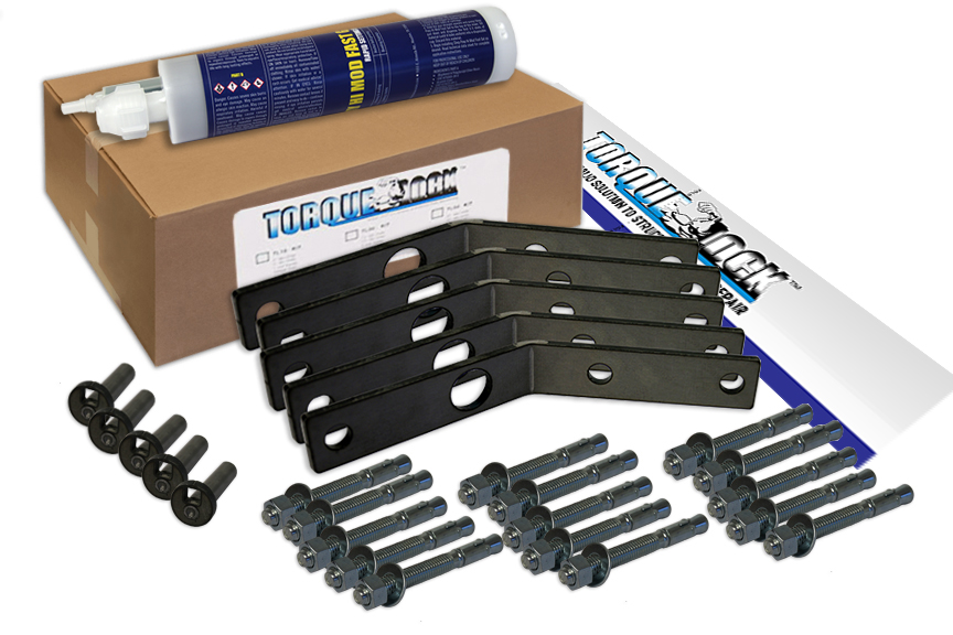 Torque Lock Structural Staples TLR45 Complete Staple Kit