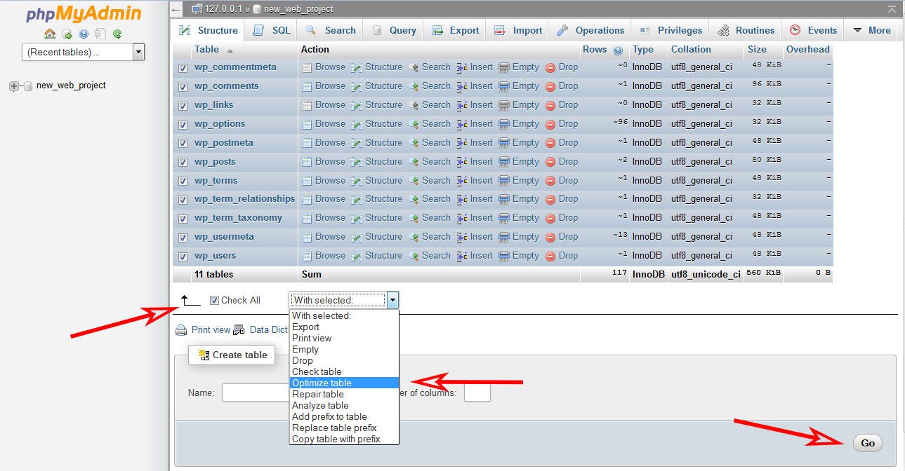 All About That Database How To Use phpMyAdmin For WordPress