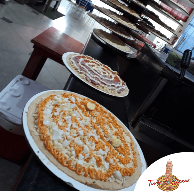 Torre de Pizzas Campinas Rodízio de Pizza em Casa completo.