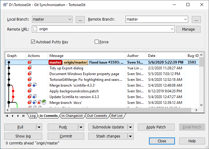 Sync TortoiseGit Documentation TortoiseGit Windows Shell