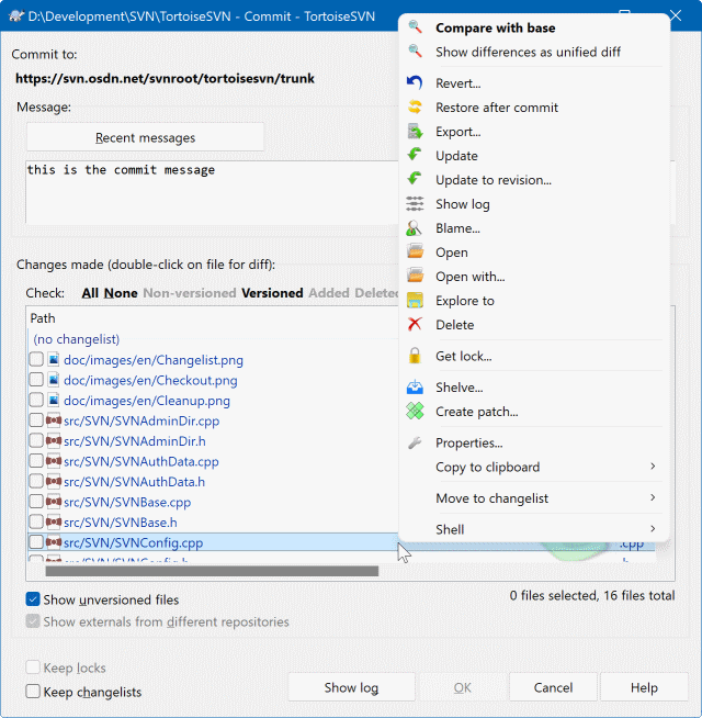 Committing Your Changes To The Repository