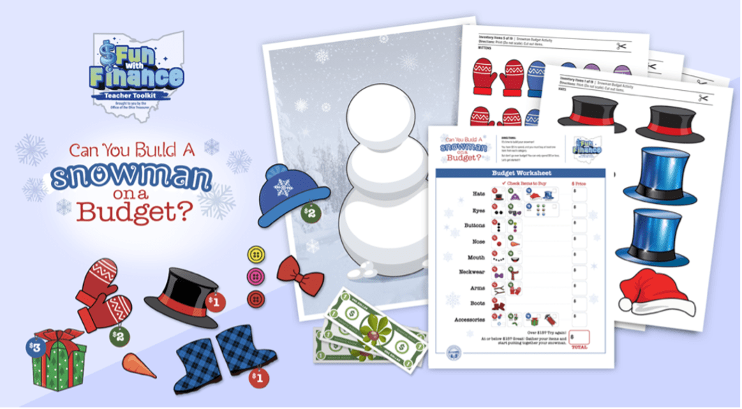Ohio Treasurer’s Office Releases Financial Literacy Winter Themed