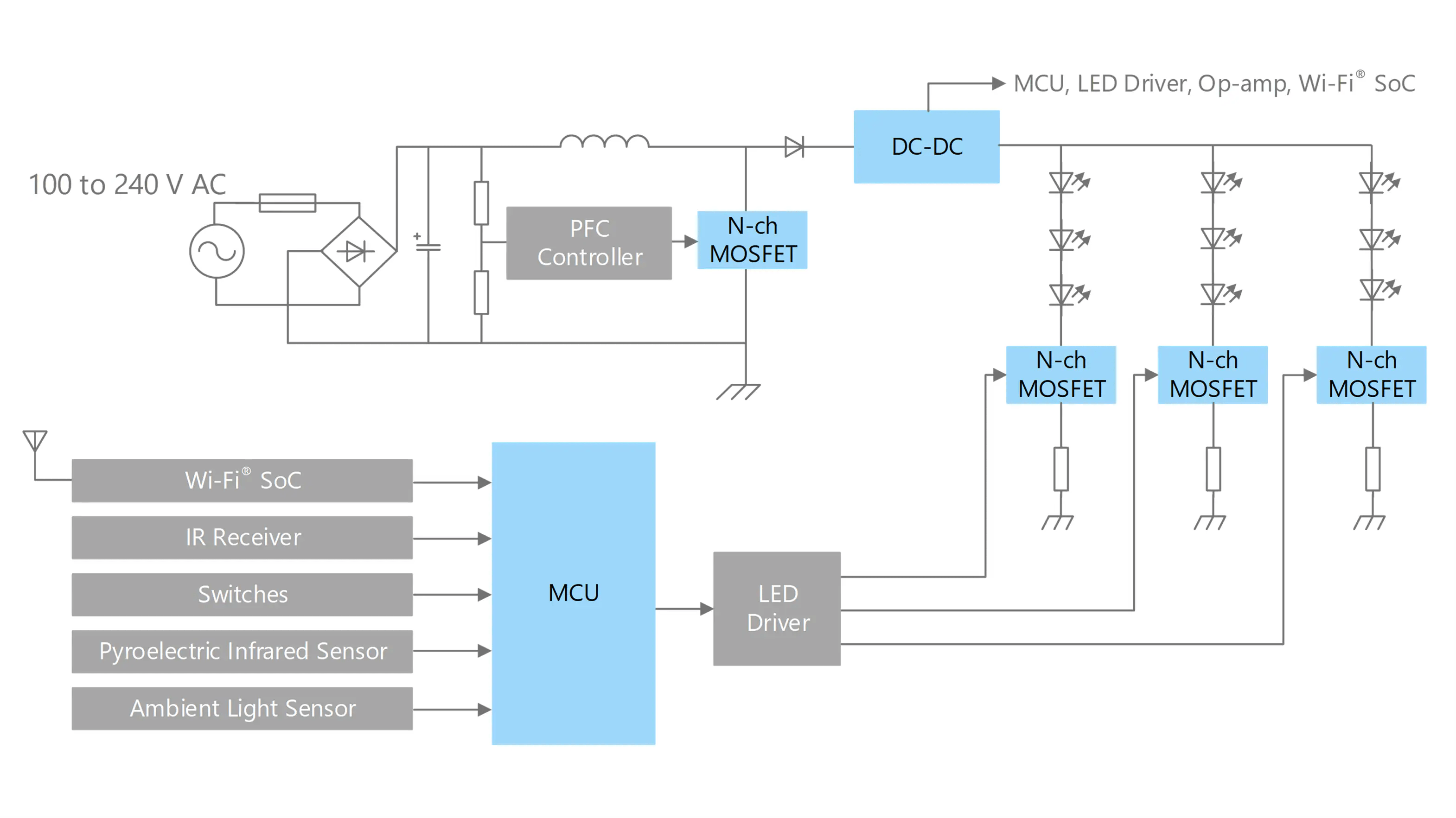 led lights circuit diagrams - Circuit Diagram