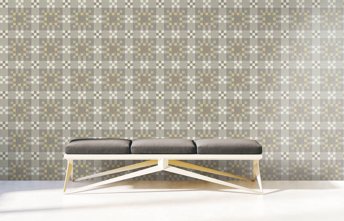 Ochre Wallpaper Toshie Mackintosh