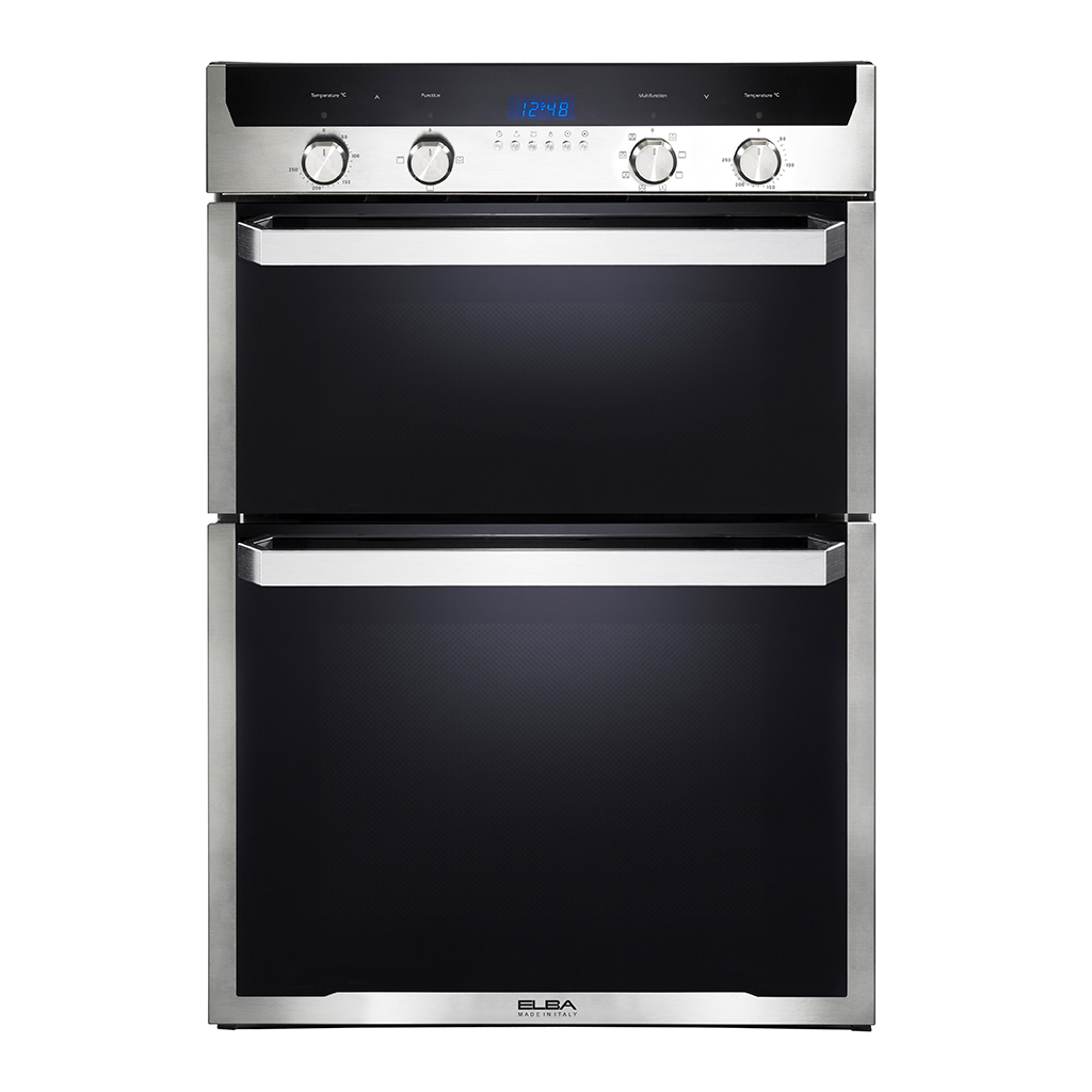 Elba Elio Multifunction Electric Double OvenStainless Steel