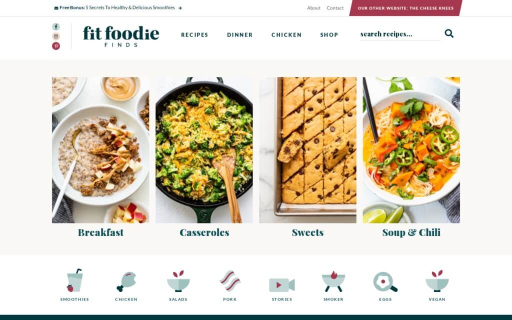 30 Best Food Blogger sites Total Template