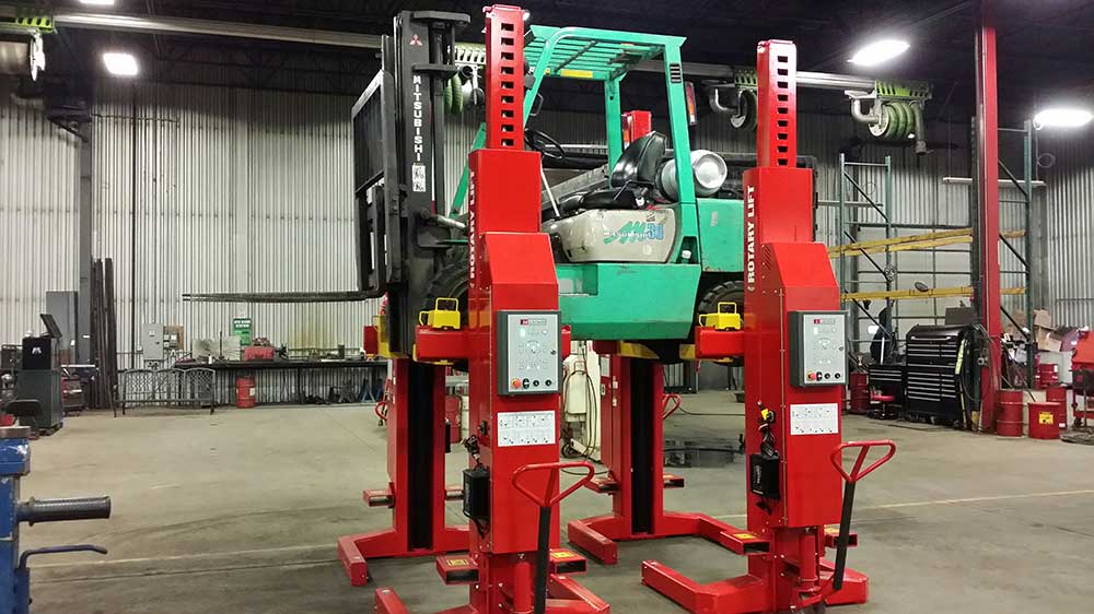 Installation and Service Lifts Auto Repair Shop Equipment Total Tool