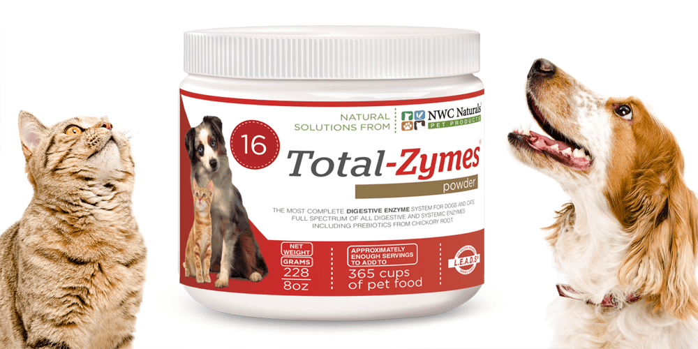 Vegetarian digestive enzyme for your pet TotalZymes
