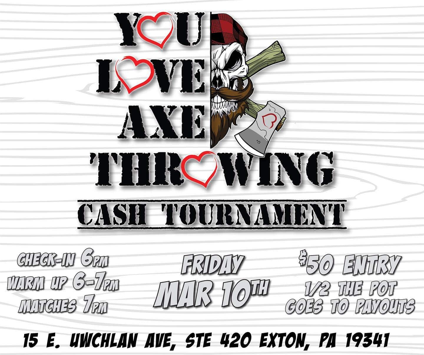 You Love Axe Throwing March 10 Total Axe Throwing