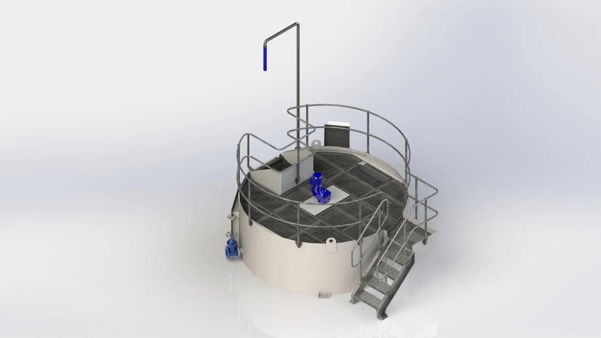Stirrer Tank s Vertical and Horizontal Total Batching Solutions LTD.