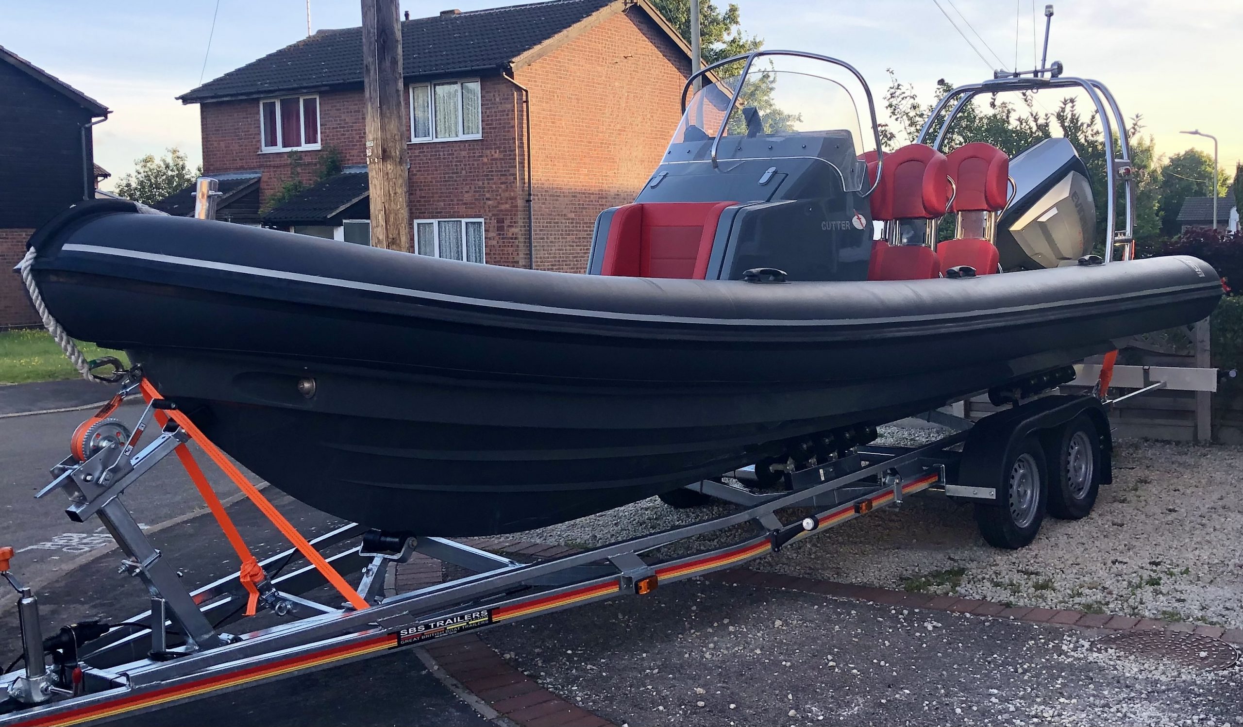 6.8m Shearwater Cutter RIB + 250HP Evinrude G2 V6 for Sale Total Boat
