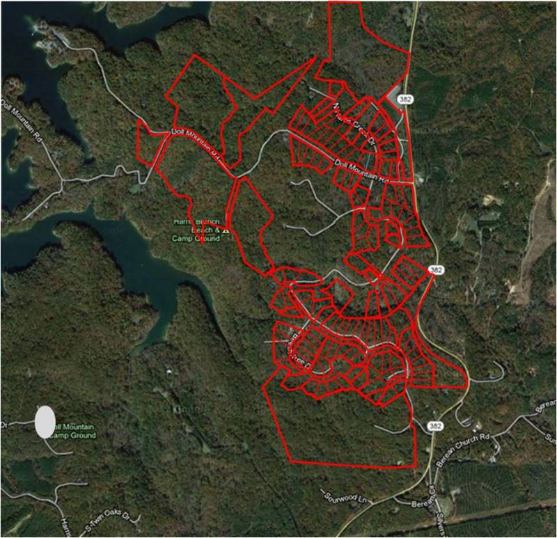 Tranquility at Carters Lake