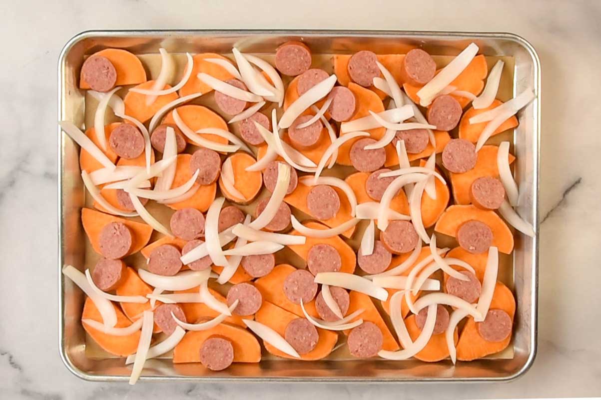 Smoked Sausage & Sweet Potatoes Total Diabetes Wellness