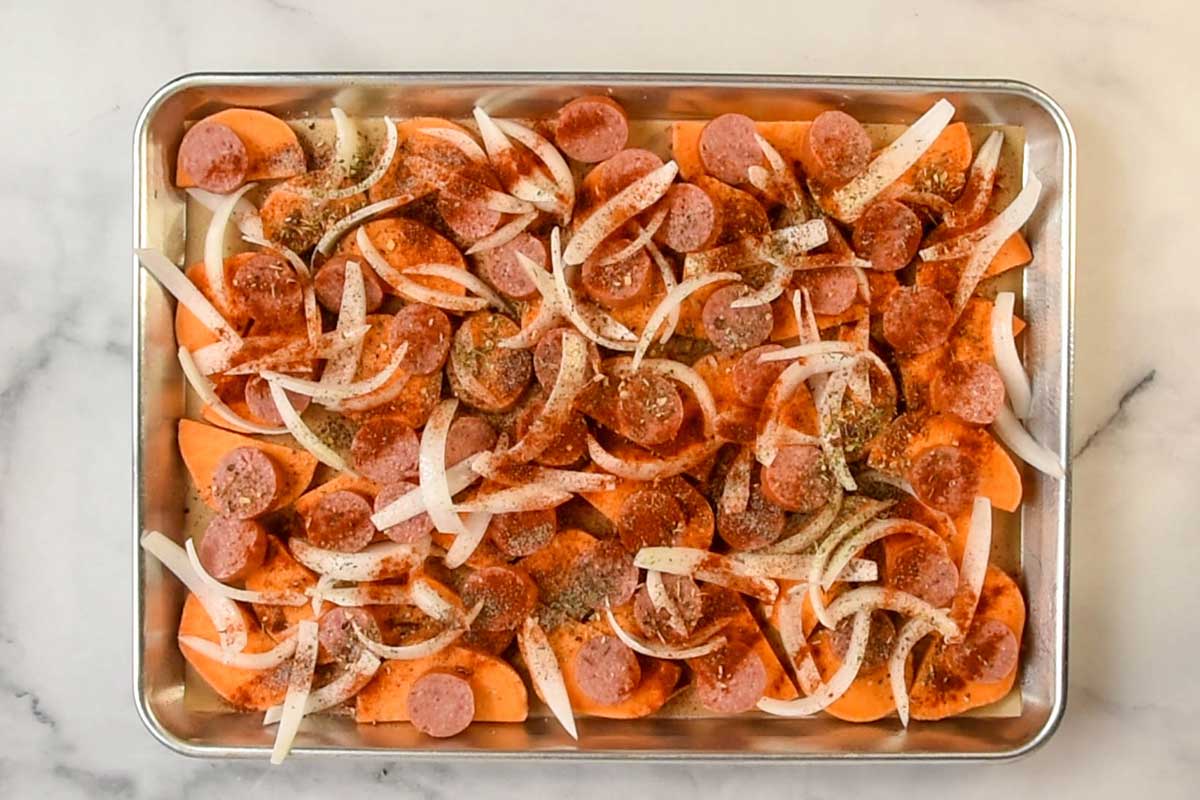 Smoked Sausage & Sweet Potatoes Total Diabetes Wellness