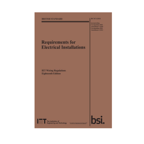 IET Wiring Regulations 18th Edition (BS 76712018) Amendment 2 Total