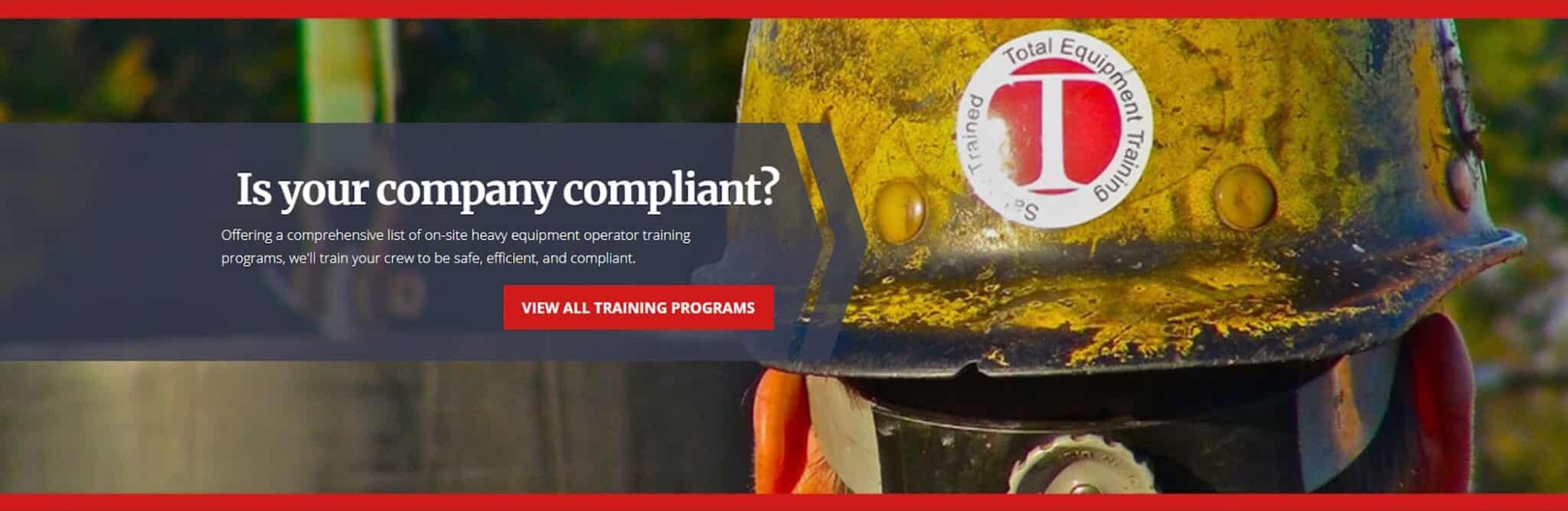 Heavy Equipment Training Total Equipment Training