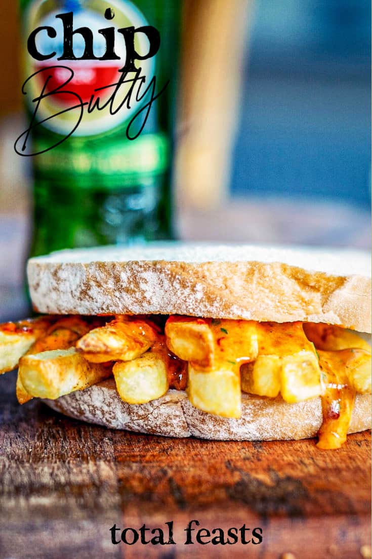 The just for adults chip butty Total Feasts