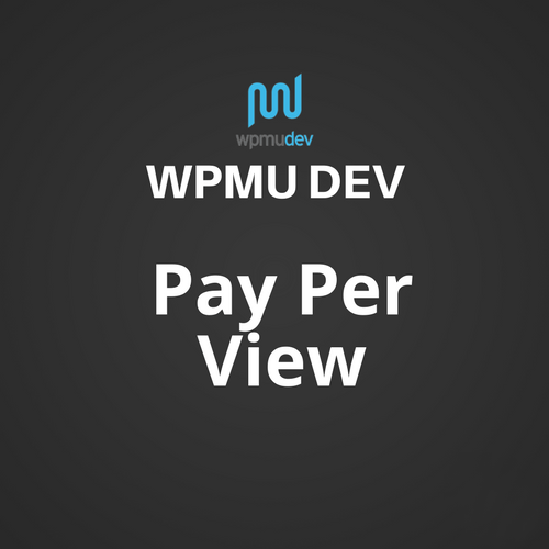 WPMU DEV Pay Per View 1.4.6 Total GPL