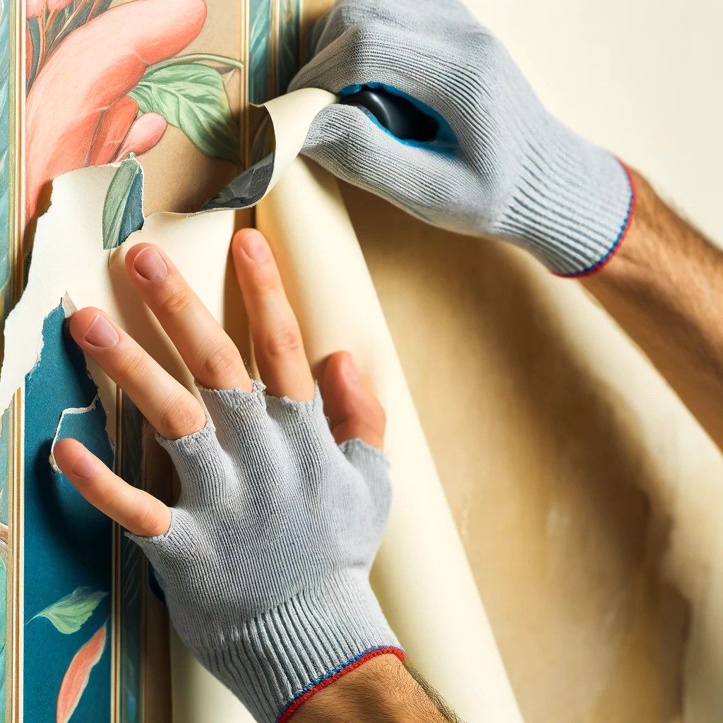 How can I remove wallpaper without damaging the walls underneath