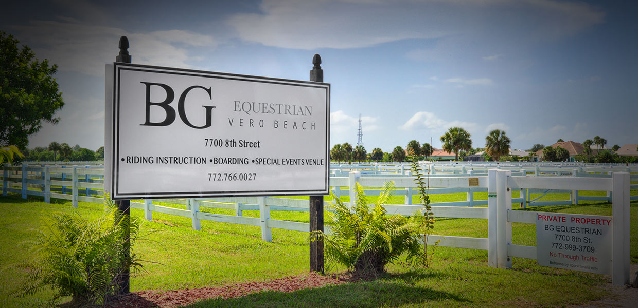 New Trainer at BG Equestrian Vero Beach Total Horse Channel