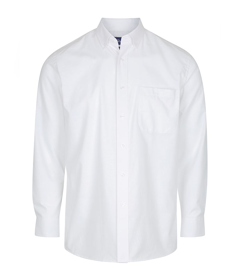 OXFORD WEAVE LONG SLEEVE SHIRT Total Image Group
