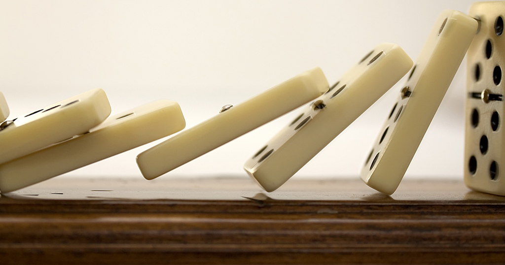 Domino Theory means WORKING TOGETHER! Totally Accountable Systems TAS™