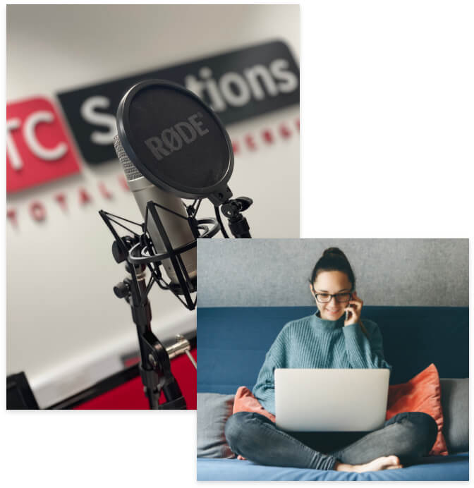 Music on hold Totally Converged