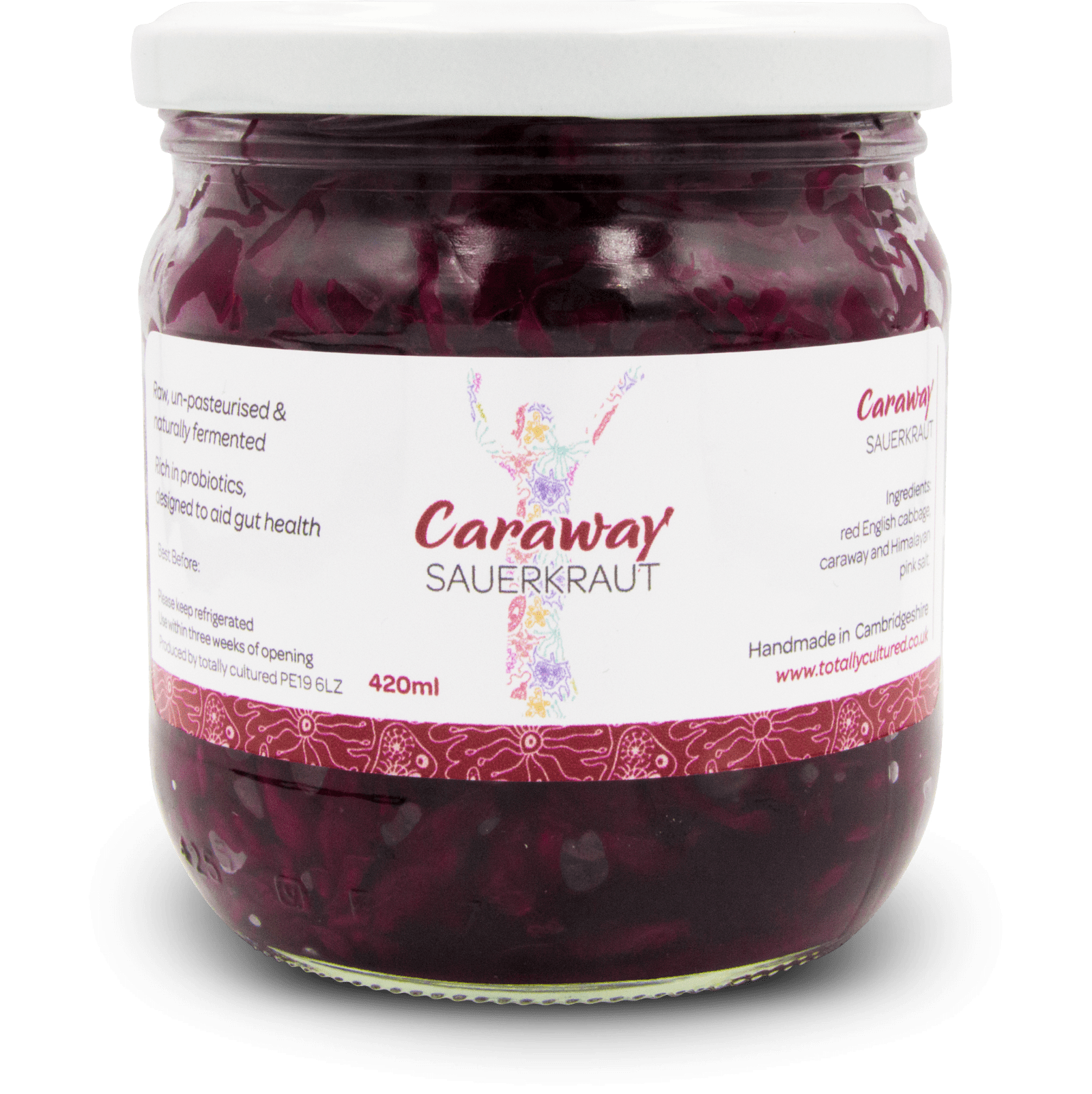 Caraway Sauerkraut Totally Cultured, Healthy, Fermented Food