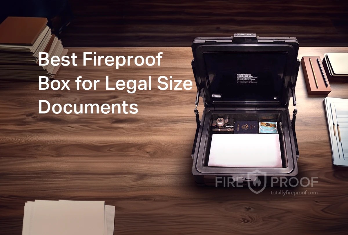 TOP 1 Fireproof Box for Legal Size Documents • Totally Fireproof