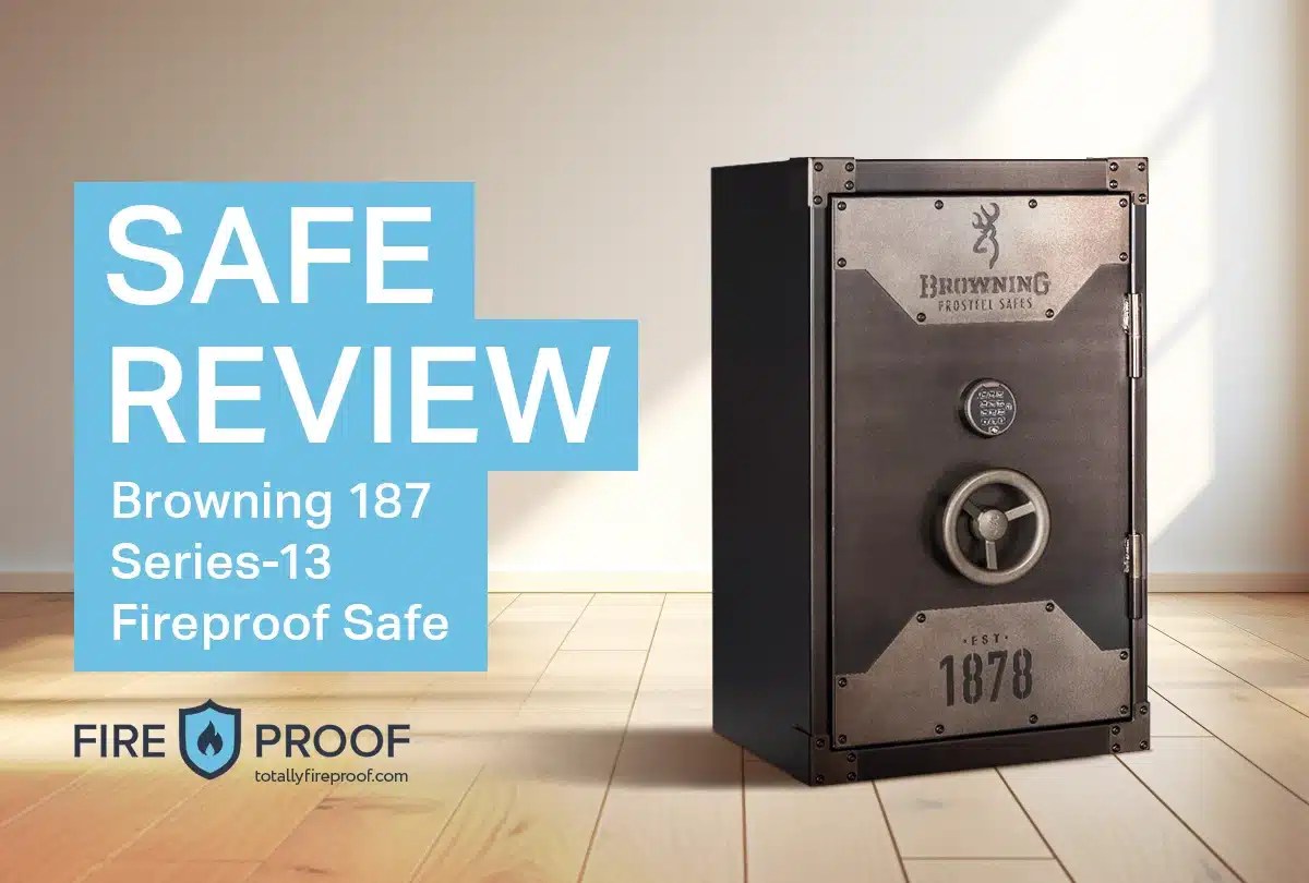 Browning 1878 Series13 Fireproof Safe Review • Totally Fireproof
