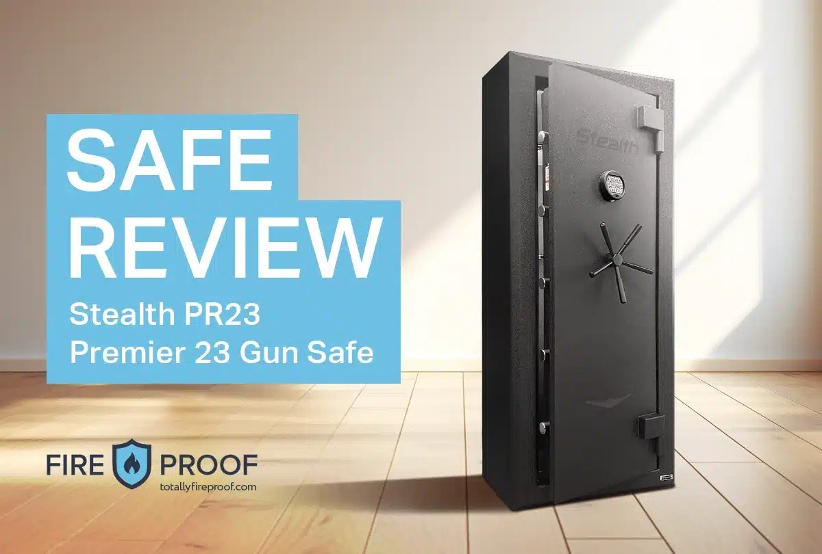 Stealth PR23 Premier 23 Gun Safe Review • Totally Fireproof
