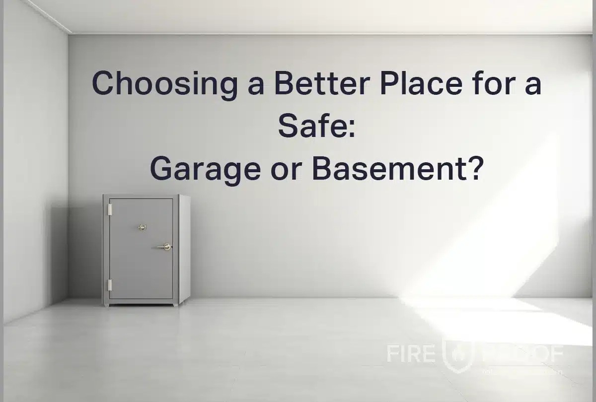 Choosing a Better Place for Safe Garage or Basement? • Totally Fireproof